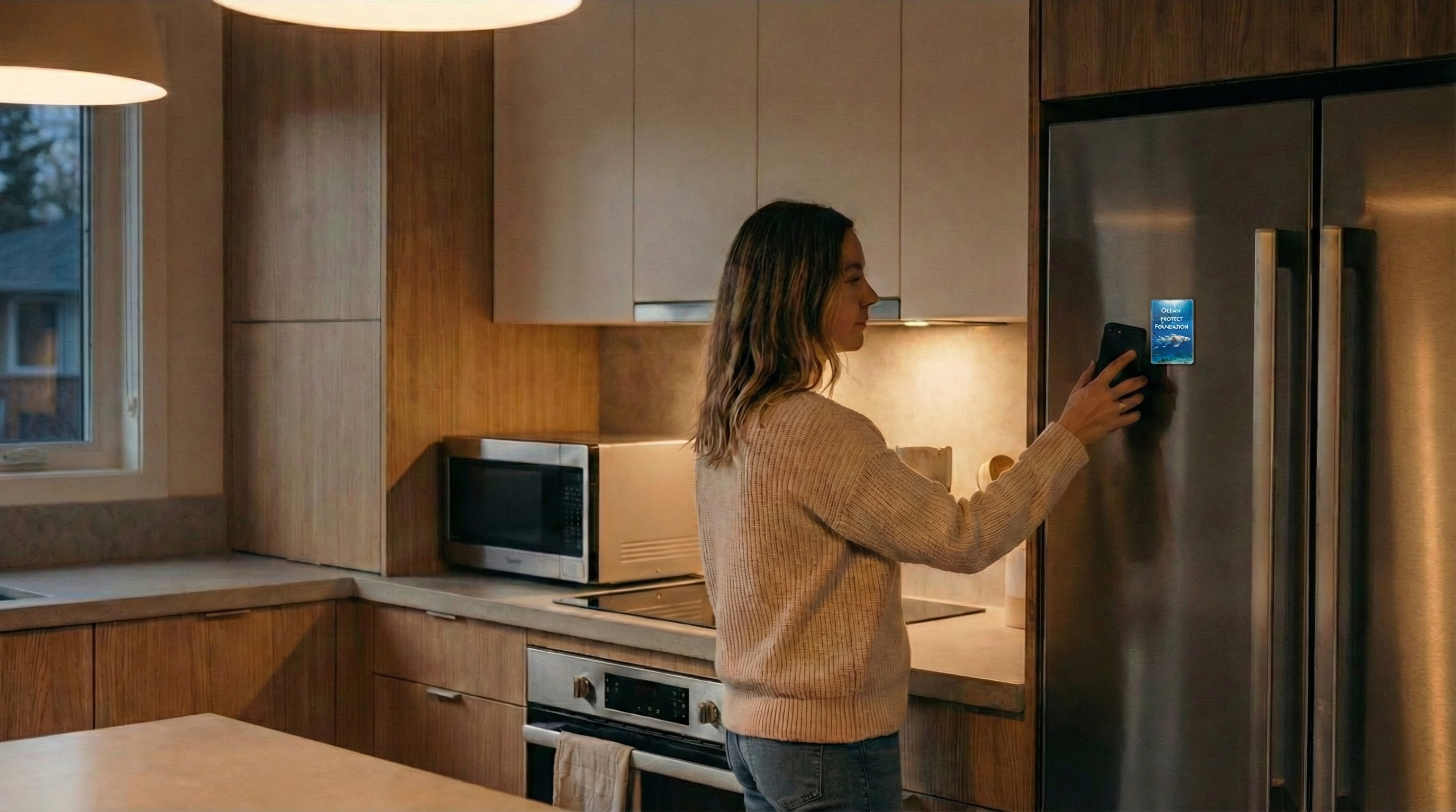 Microwave timer moment